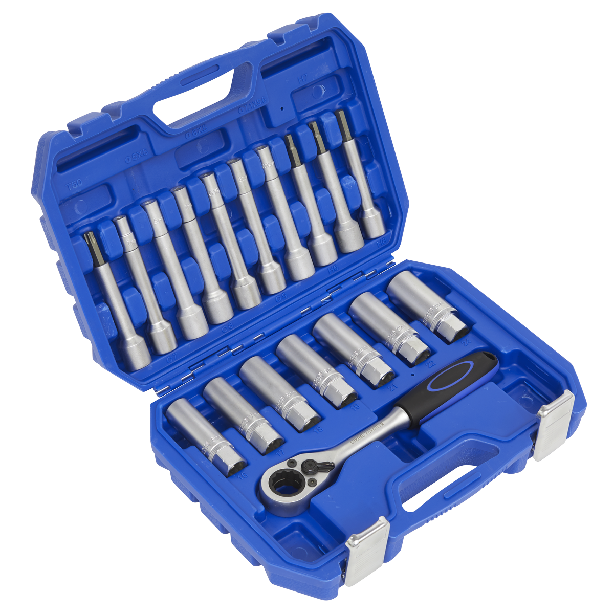 Sealey VS0331 Shock Absorber Strut Nut Kit 18pc