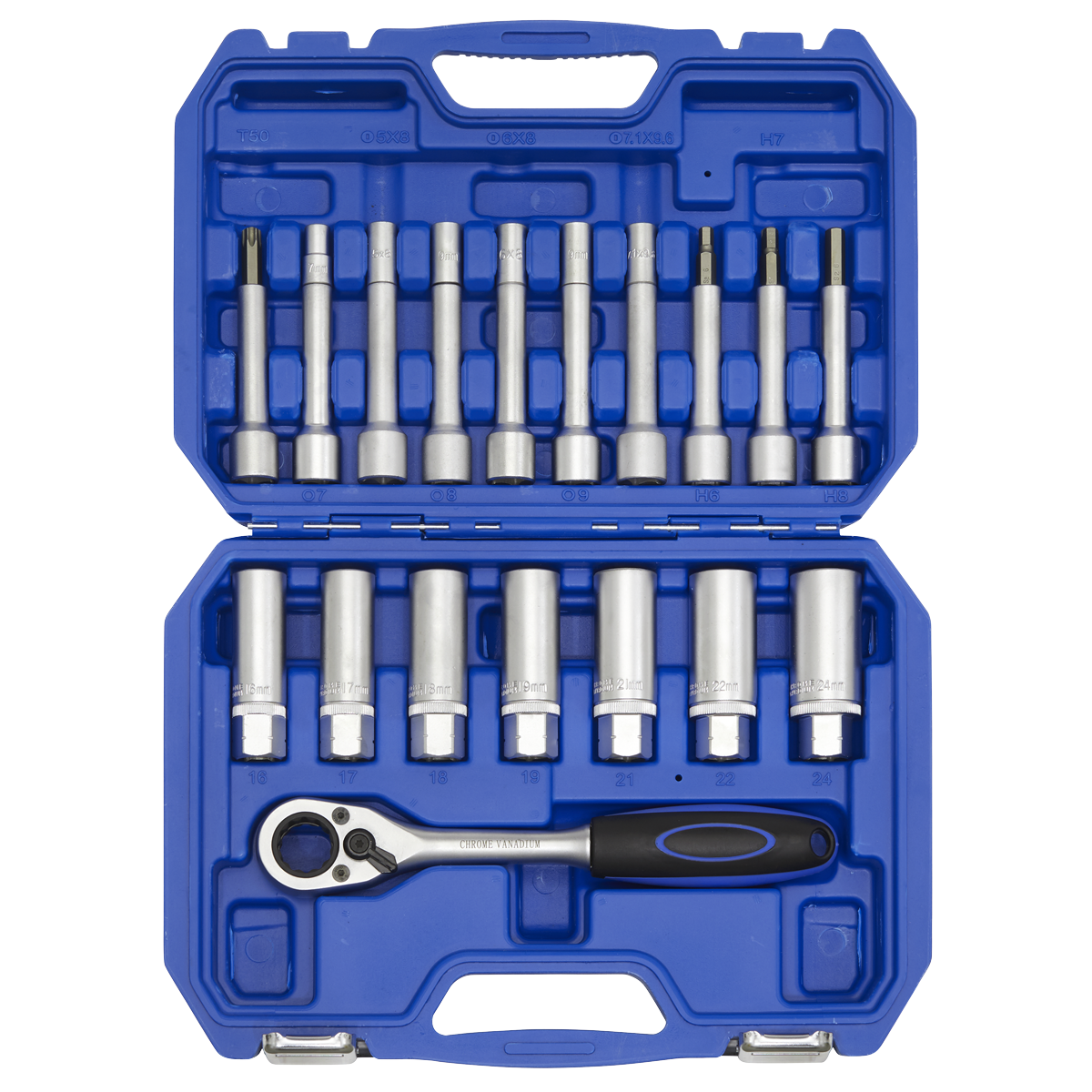 Sealey VS0331 Shock Absorber Strut Nut Kit 18pc