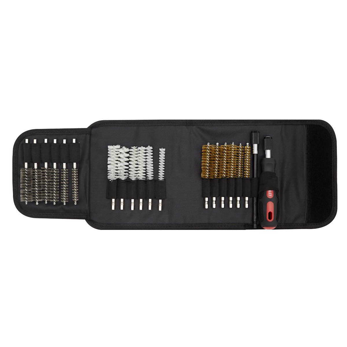 Sealey VS1800 Cleaning & Decarbonising Brush Set 20pc