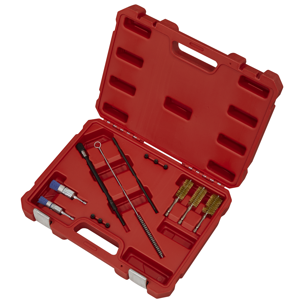 Sealey VS1900 Injector Bore Cleaning Brush Set 14pc