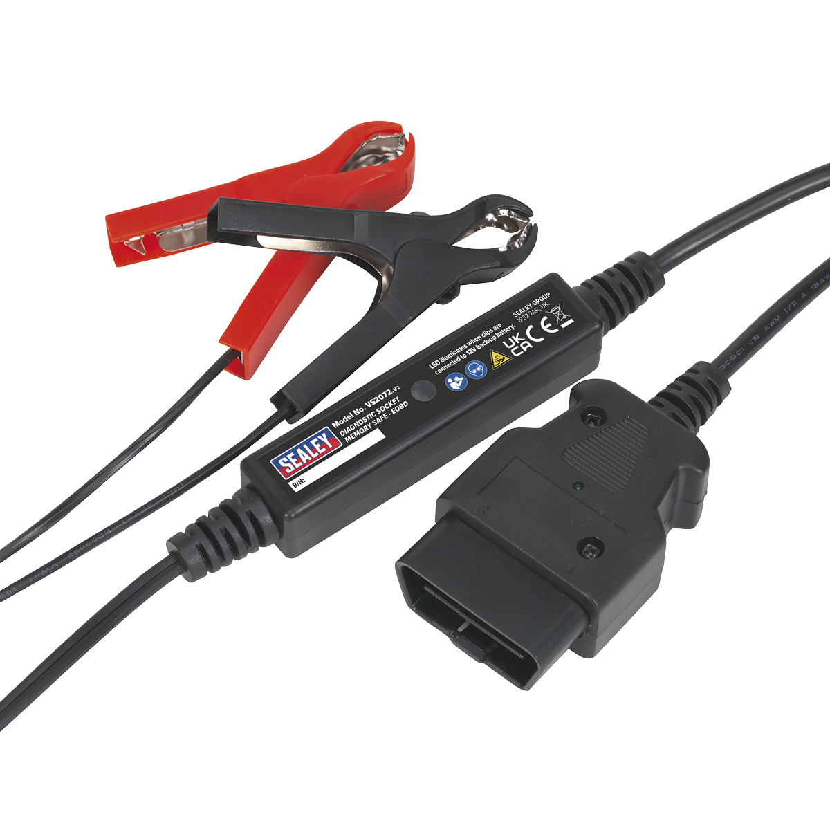 Sealey VS2072 EOBD Diagnostic Socket Memory Safe