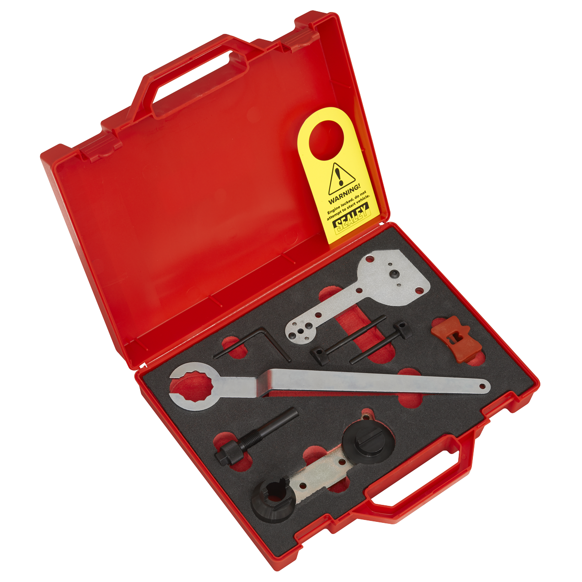 Sealey VS5145 Petrol Engine Timing Tool Kit for VAG 1.0/1.2/1.4 TSi - Belt Drive