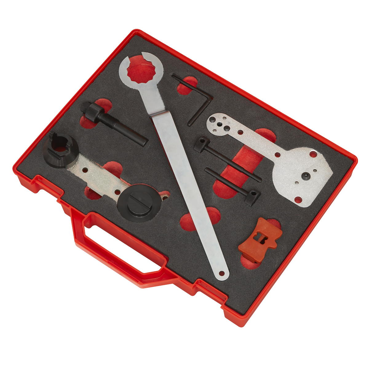 Sealey VS5145 Petrol Engine Timing Tool Kit for VAG 1.0/1.2/1.4 TSi - Belt Drive