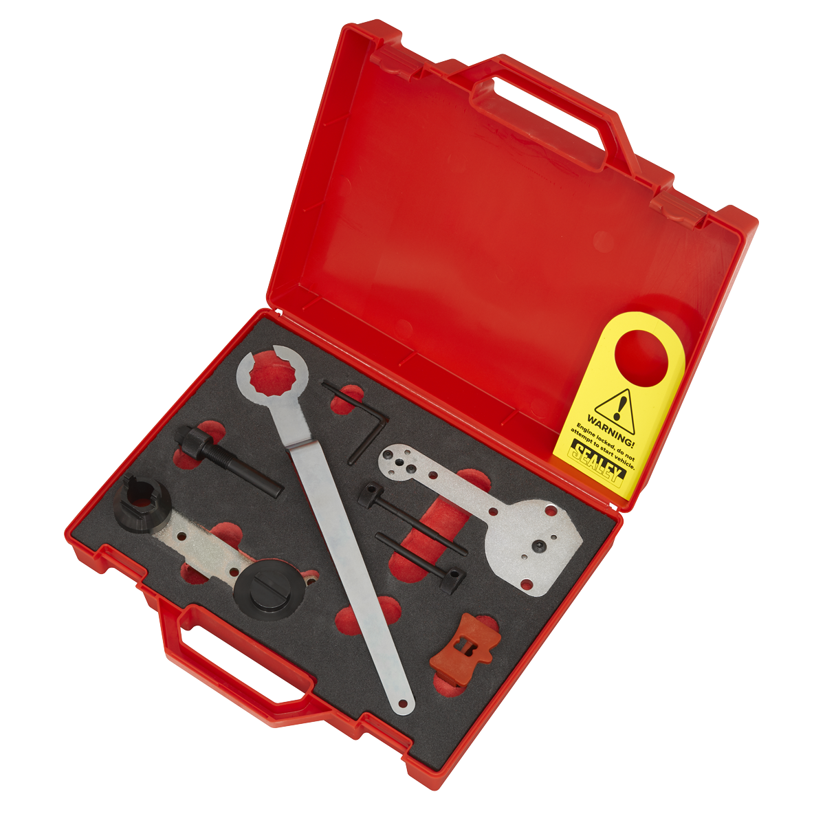 Sealey VS5145 Petrol Engine Timing Tool Kit for VAG 1.0/1.2/1.4 TSi - Belt Drive