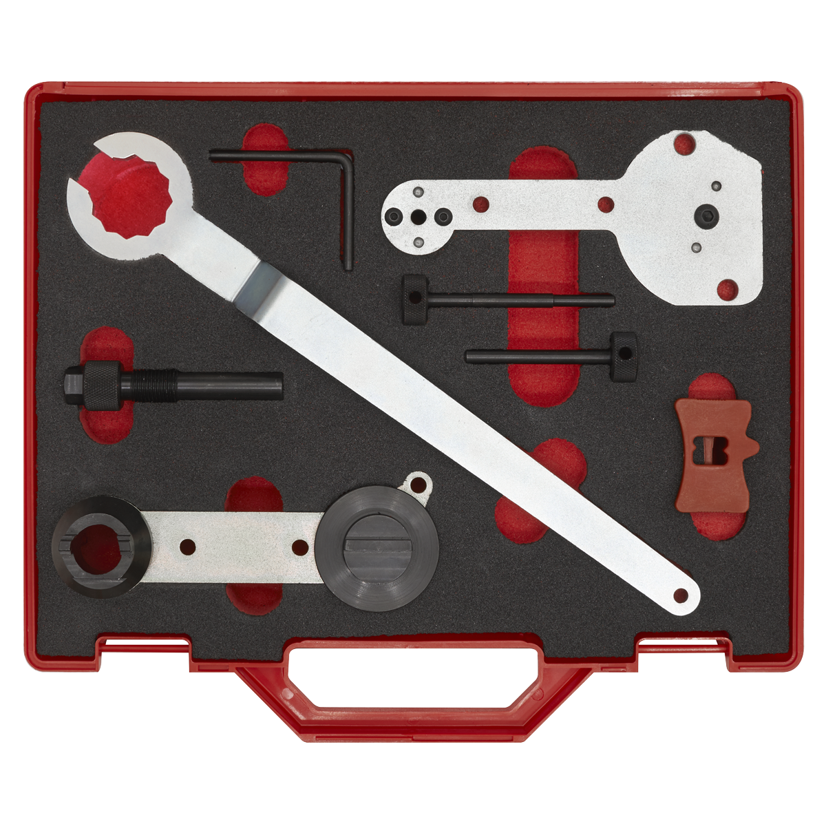 Sealey VS5145 Petrol Engine Timing Tool Kit for VAG 1.0/1.2/1.4 TSi - Belt Drive