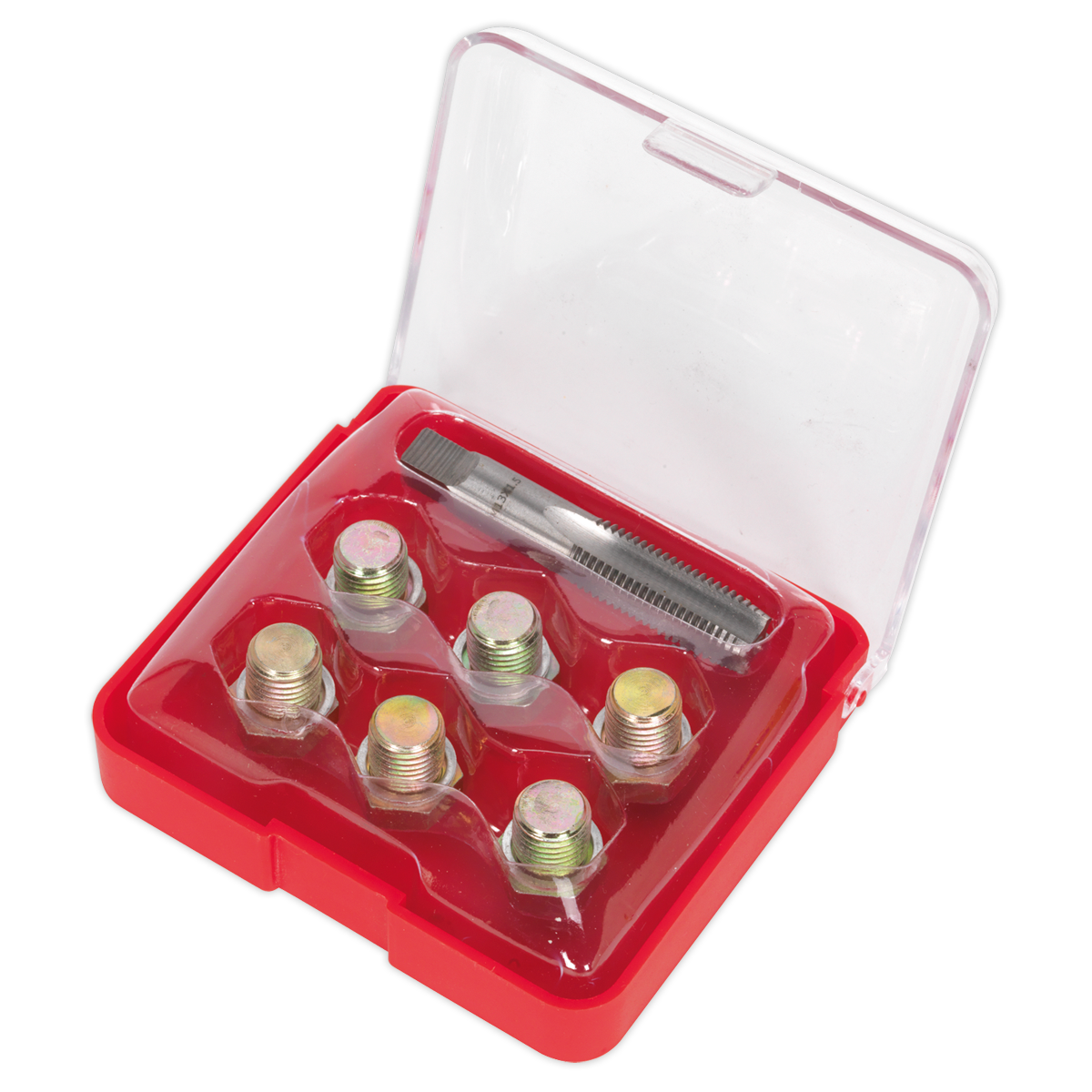 Sealey VS613 Oil Drain Plug Thread Repair Set - M13