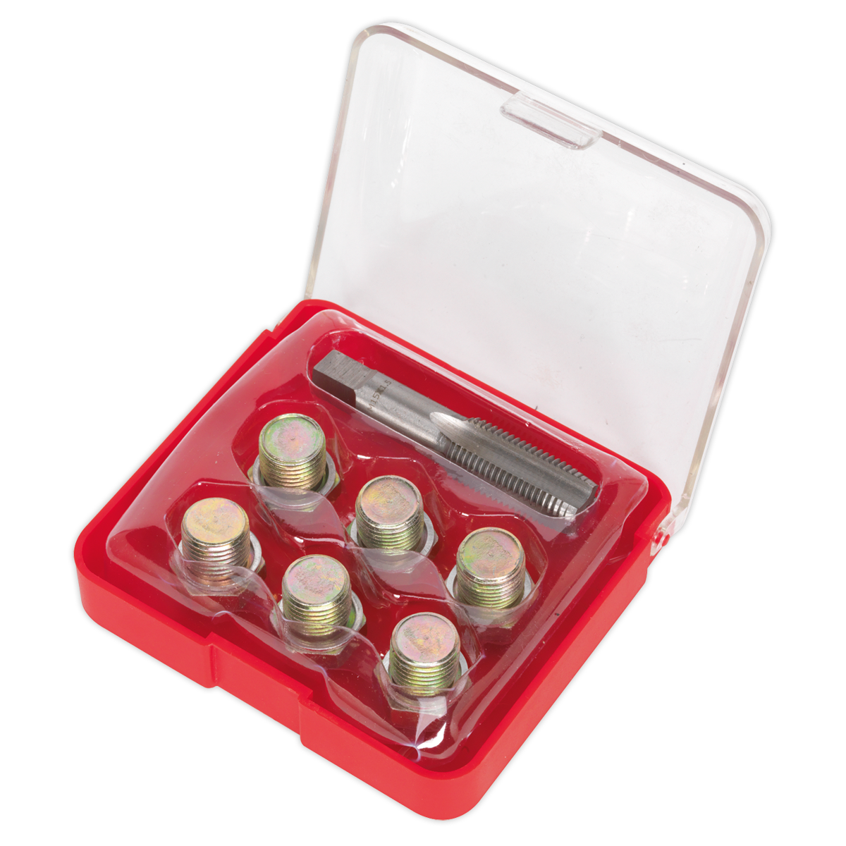 Sealey VS615 Oil Drain Plug Thread Repair Set - M15