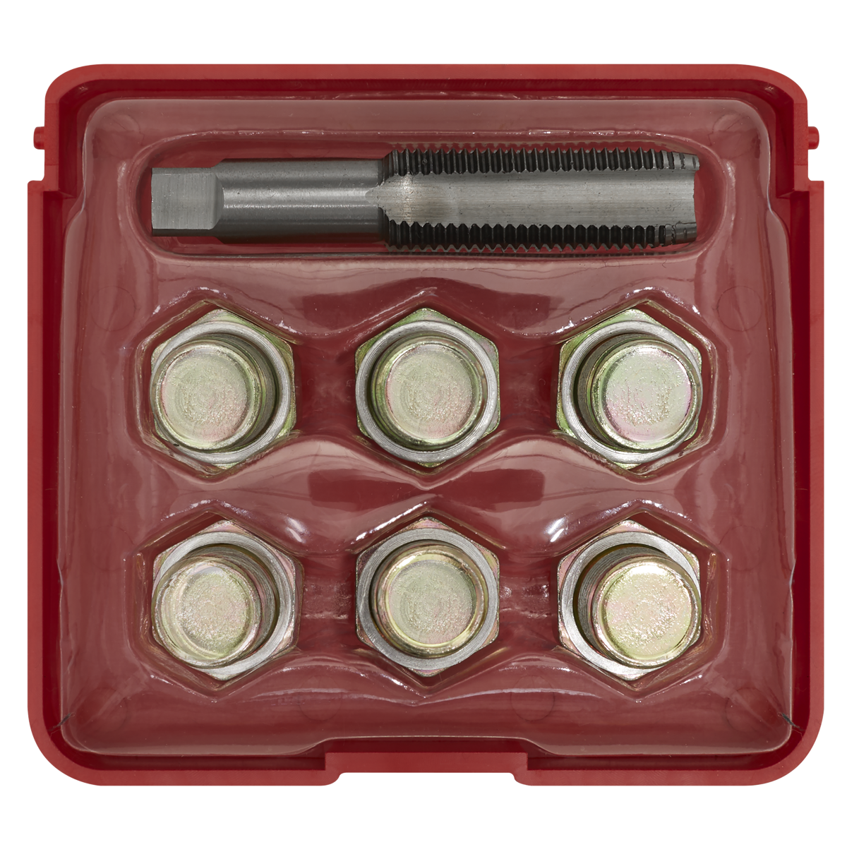 Sealey VS615 Oil Drain Plug Thread Repair Set - M15
