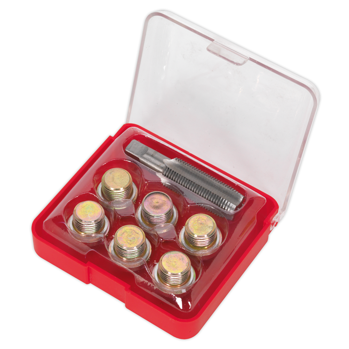Sealey VS617 Oil Drain Plug Thread Repair Set - M17