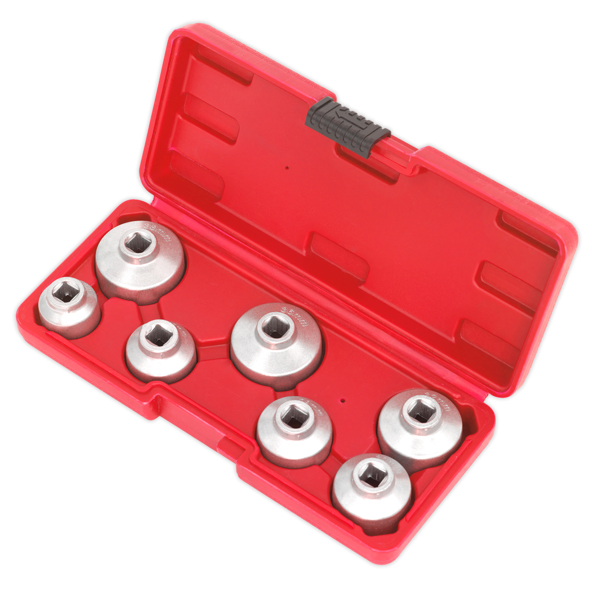 Sealey VS7008 Oil Filter Cap Wrench Set 7pc