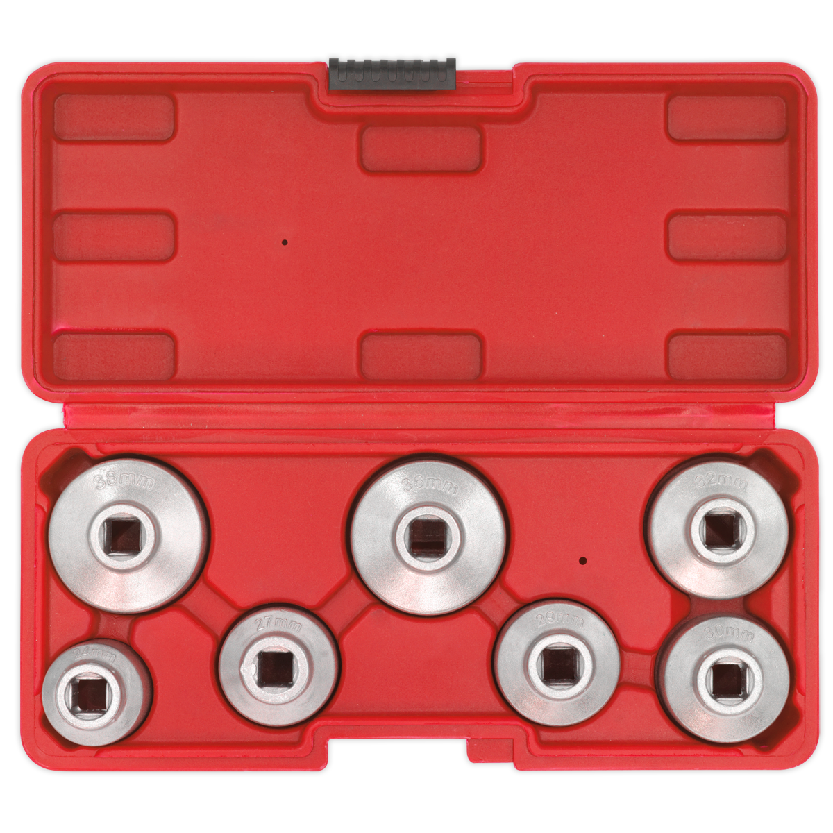 Sealey VS7008 Oil Filter Cap Wrench Set 7pc