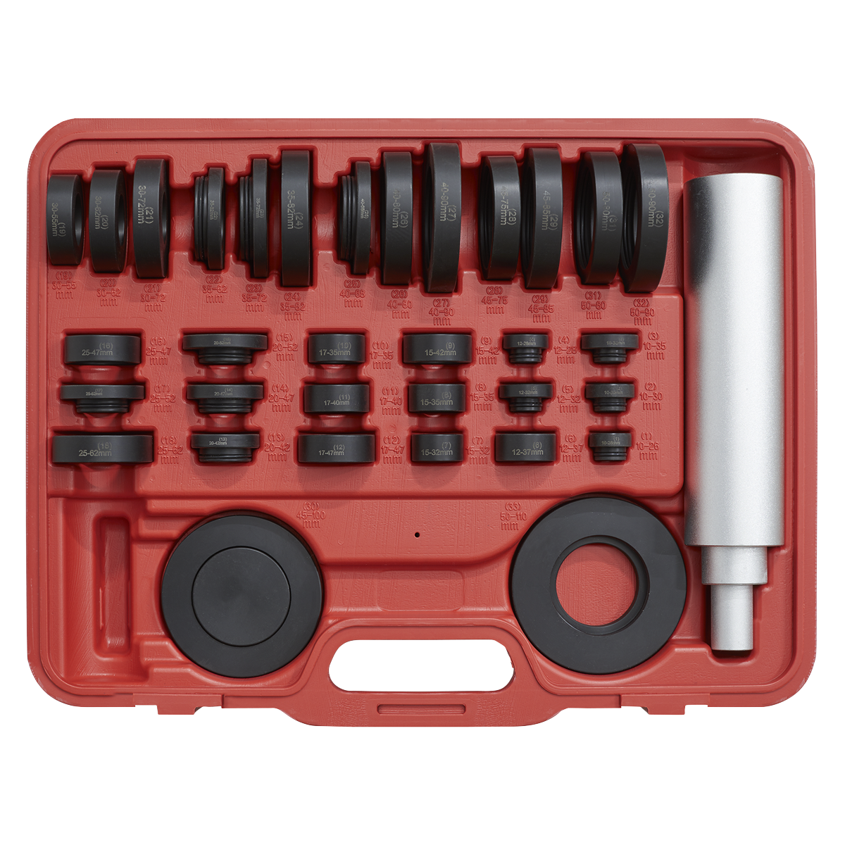 Sealey VS7024 Bearing & Seal Installation Kit 37pc