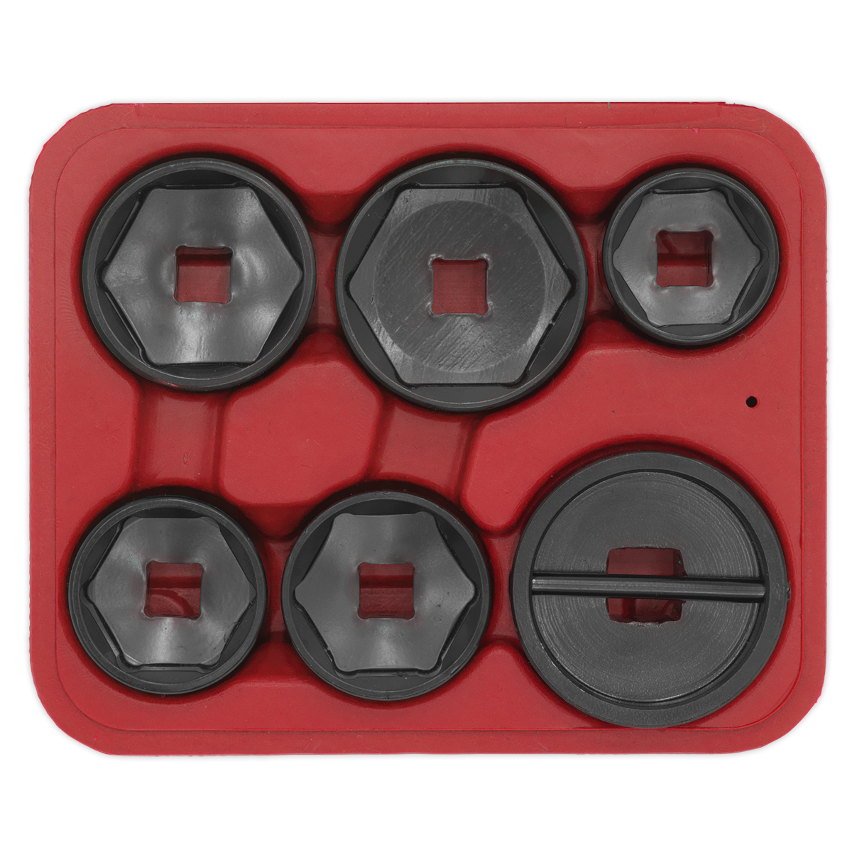 Sealey VS7103 Oil Filter Cap Wrench Set 6pc