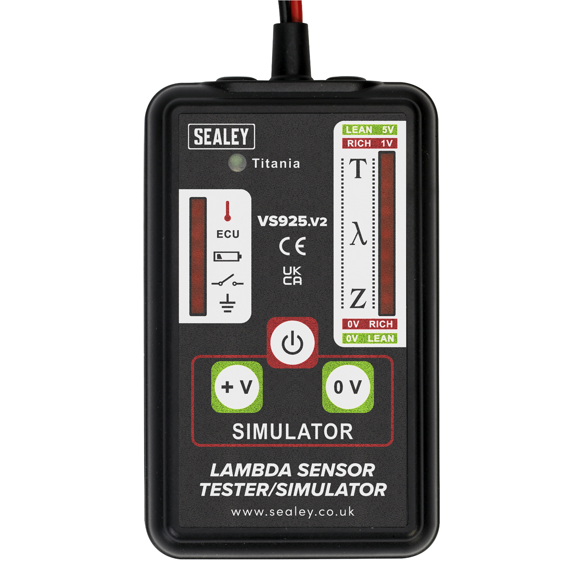 Sealey VS925 Lambda Sensor Tester/Simulator
