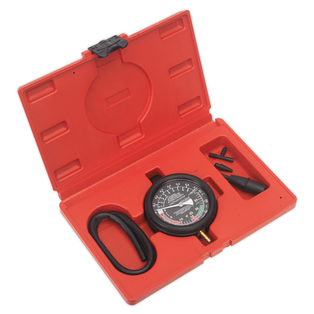 Sealey VSE952 Vacuum & Fuel Pump Pressure Test Gauge Set