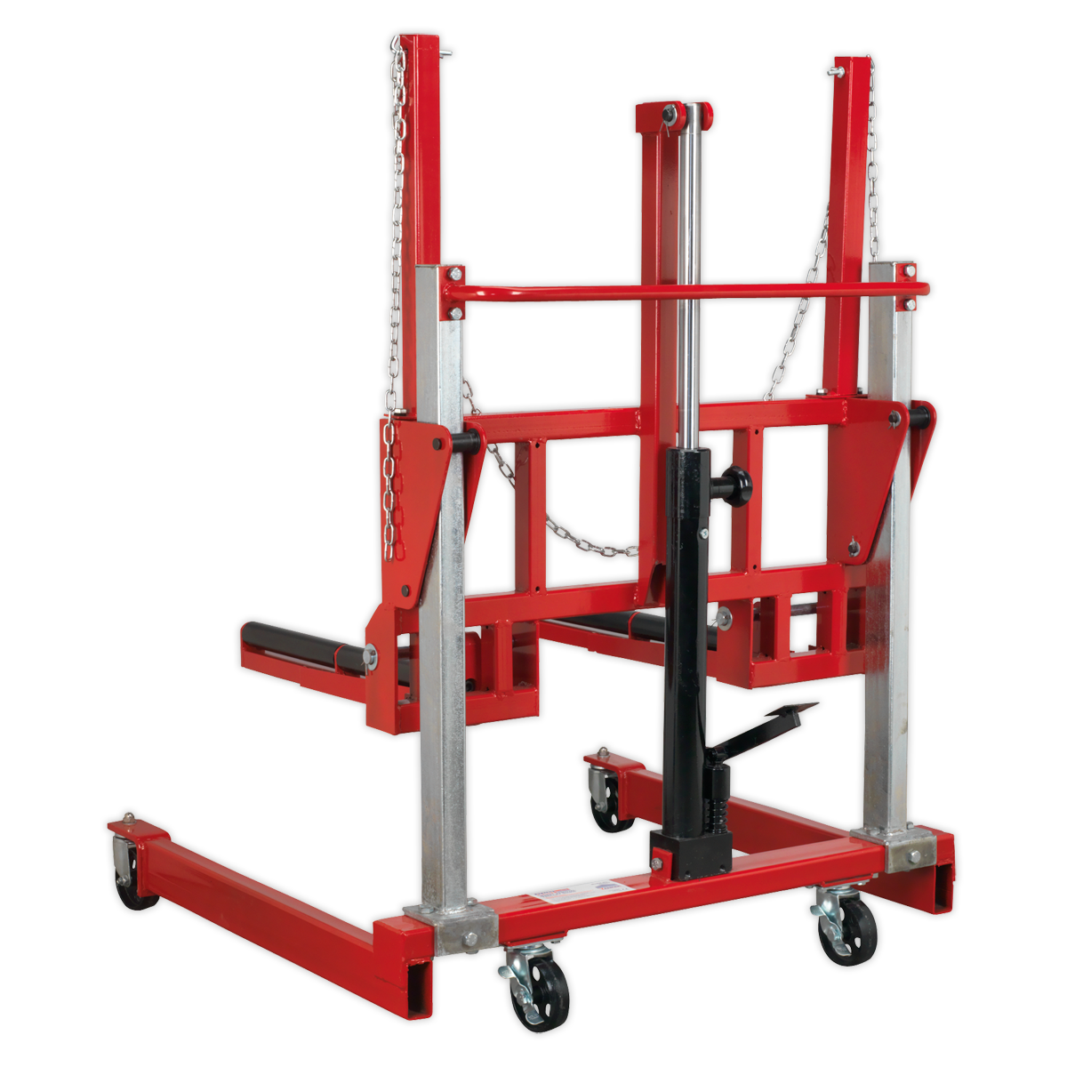 Sealey W508T Wheel Removal Trolley 500kg Adjustable Width