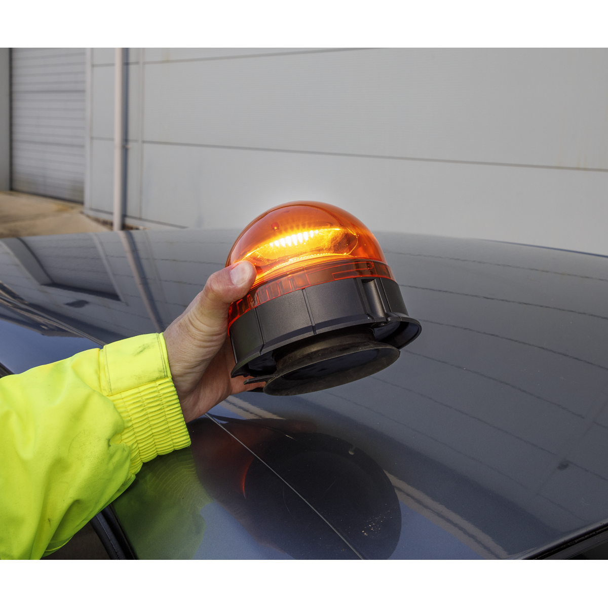 Sealey WB954LED Warning Beacon 45 LED 12/24V Magnetic Base