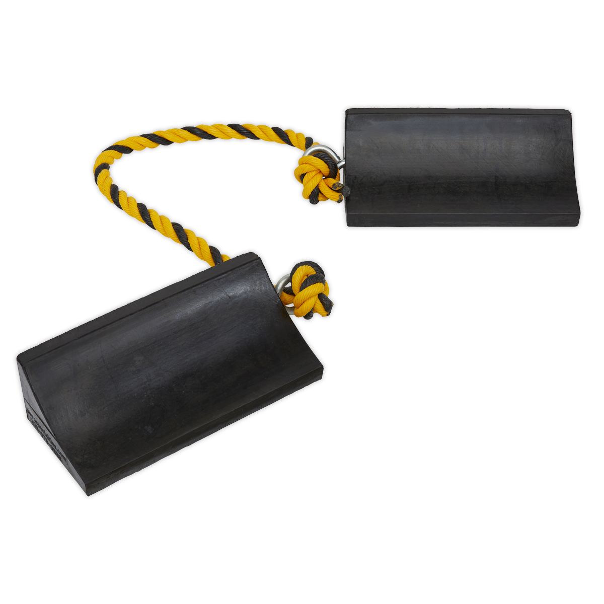 Sealey WC16 Rubber Wheel Chocks Heavy-Duty - Pair