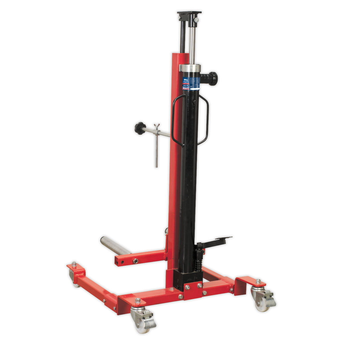 Sealey WD80 Wheel Removal/Lifter Trolley 80kg Quick Lift