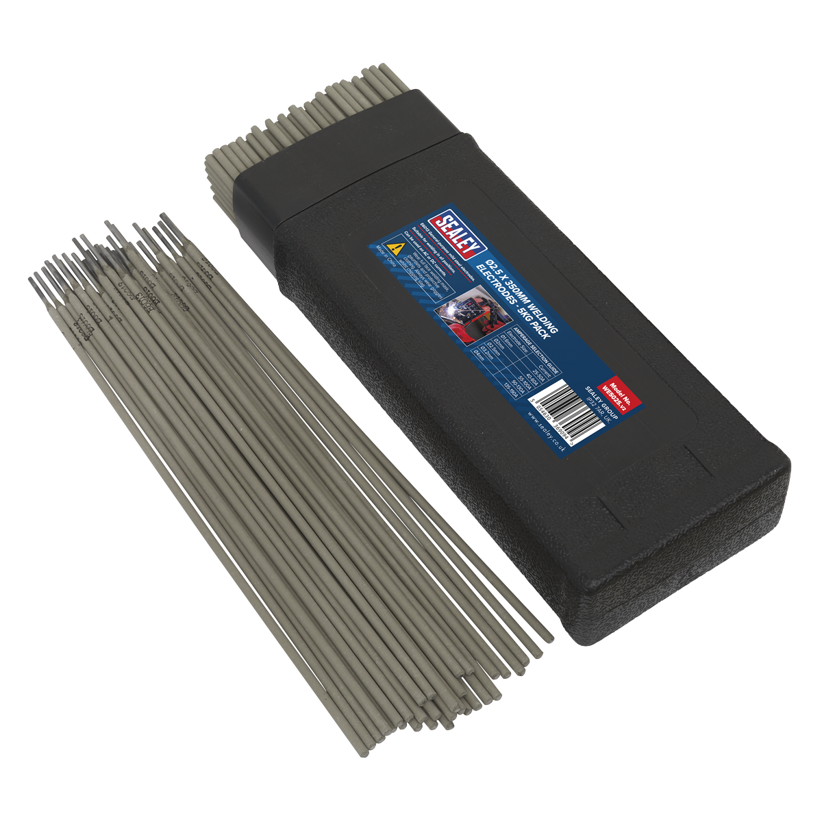 Sealey WE5025 Welding Electrodes 2.5 x 300mm - 5kg Pack