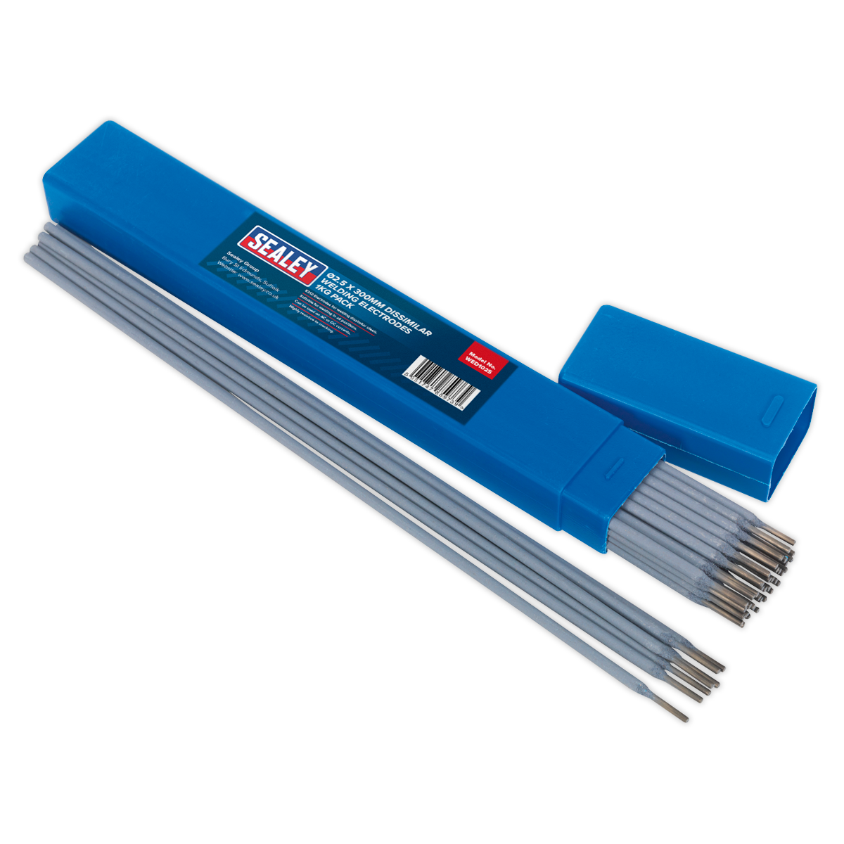 Sealey WED1025 Welding Electrodes Dissimilar Ø2.5 x 300mm 1kg Pack