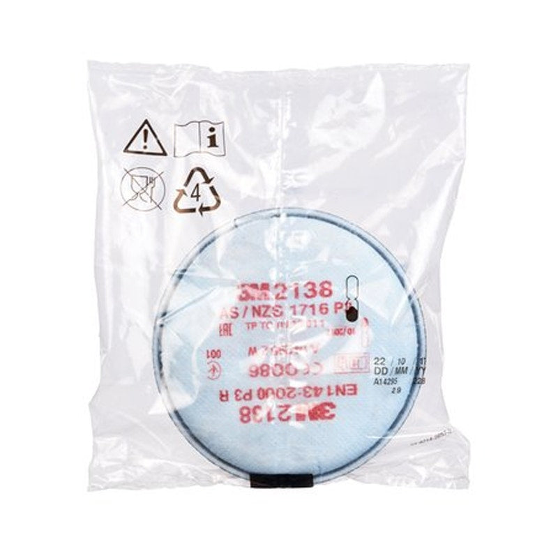 3M 2138 Particulate Filter P3 R - 20 filters