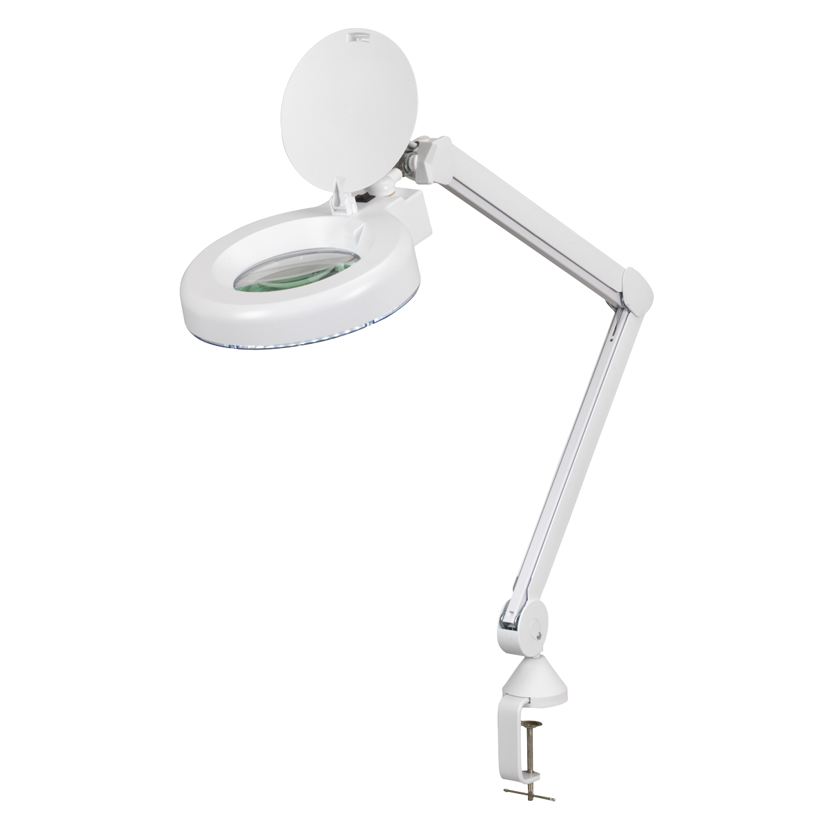 Sealey WL483D Bench Mounting Magnifying Worklight 48 SMD LED 230V