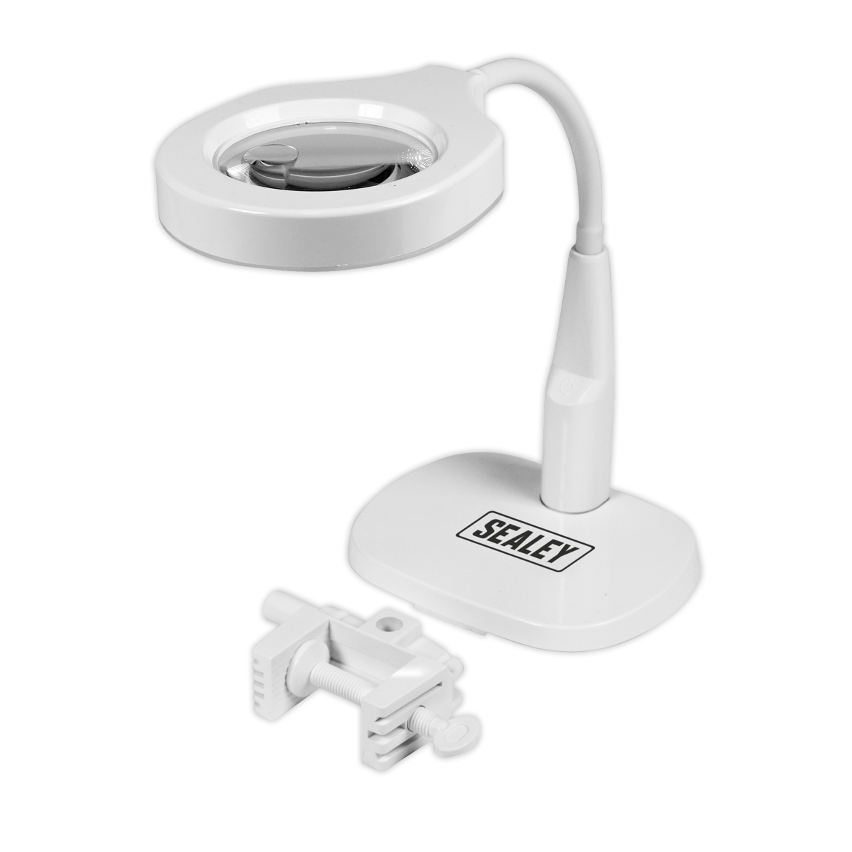 Sealey WL53/8D Dimmable Dual Mounting Magnifying Work Light 230V 45 SMD LED