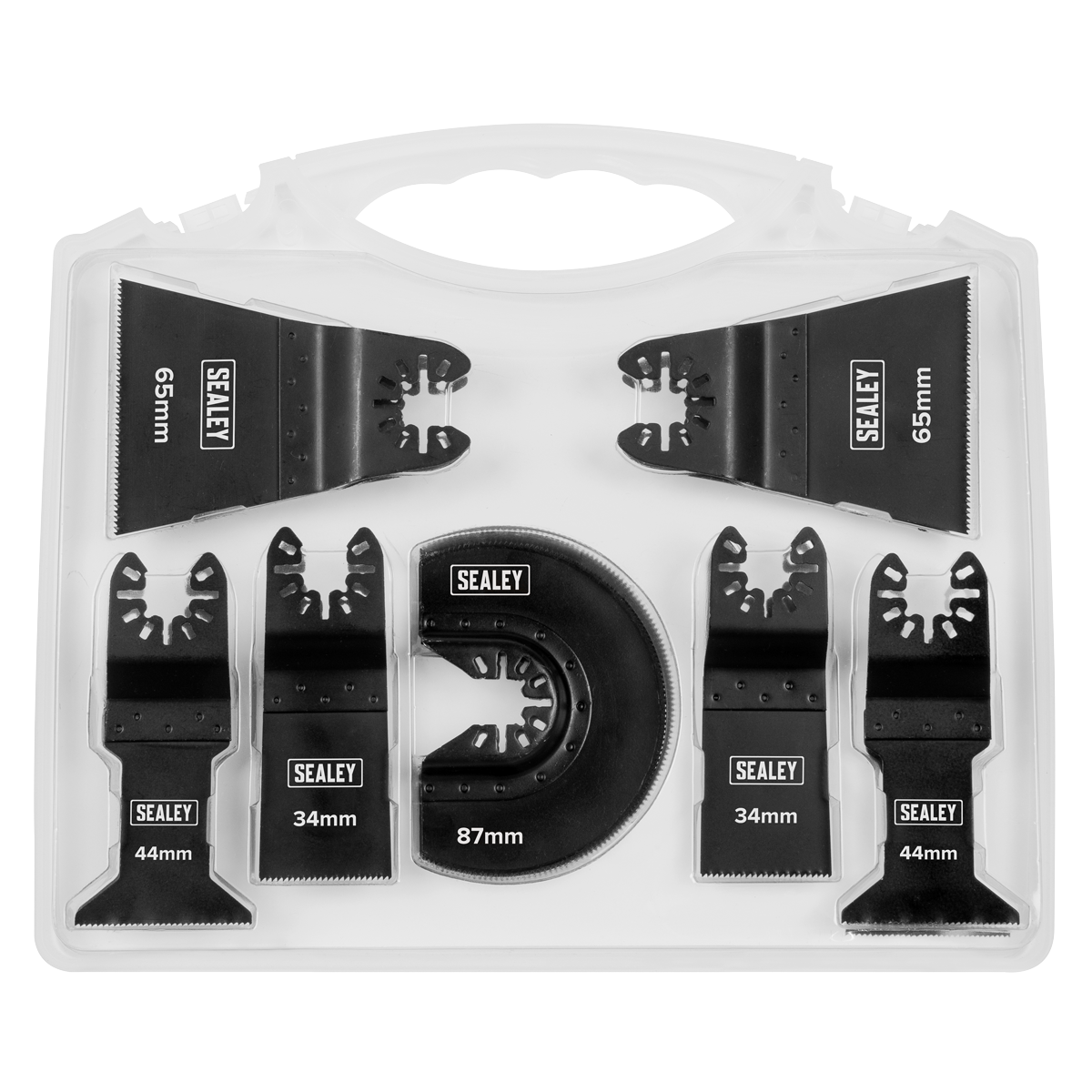 Sealey WMTSET Worksafe Multi-Tool Metal & Wood Blade Set 7pc