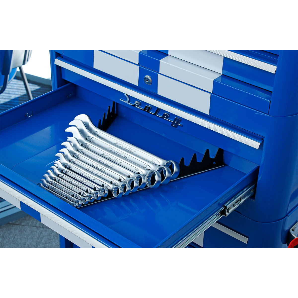 Sealey WR01 Sharks Teeth Spanner Rack 2pc