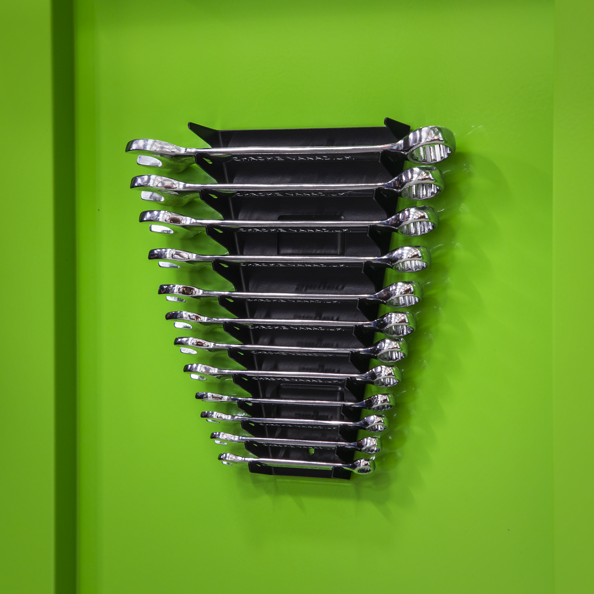 Sealey WR03 Spanner Rack Magnetic Capacity 12 Spanners