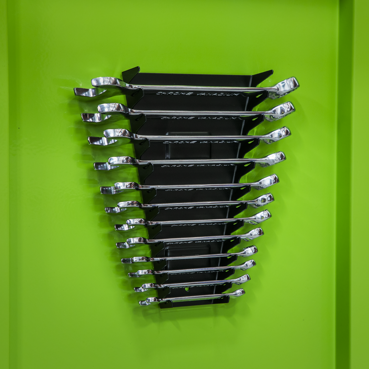 Sealey WR03 Spanner Rack Magnetic Capacity 12 Spanners