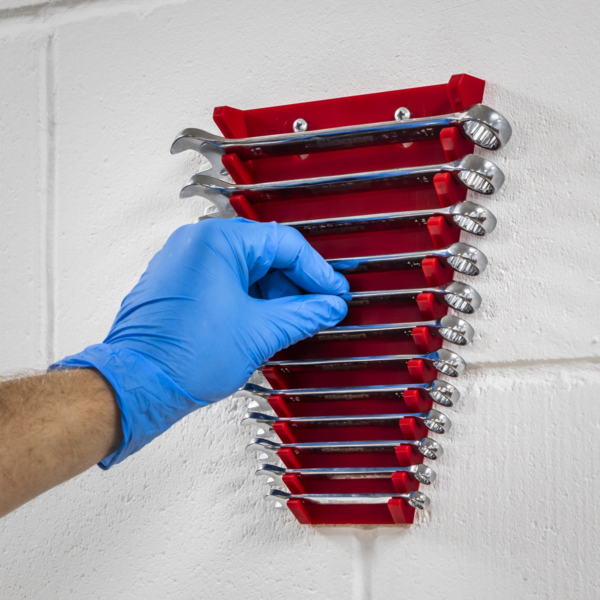 Sealey WR04 Spanner Rack Capacity 12 Spanners