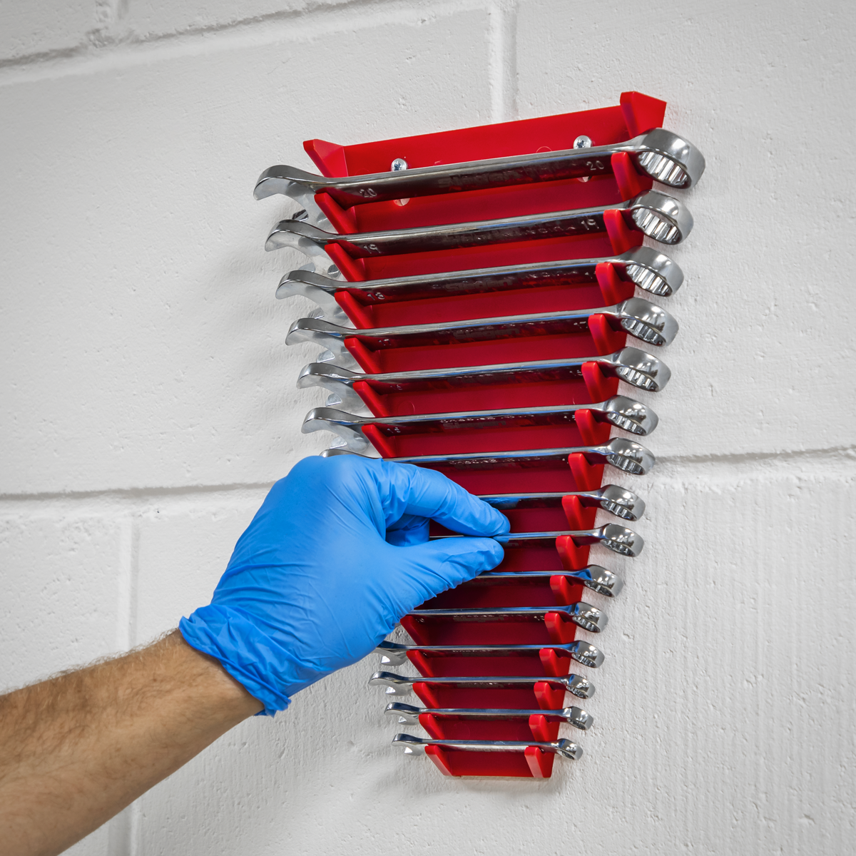 Sealey WR05 Spanner Rack Capacity 15 Spanners