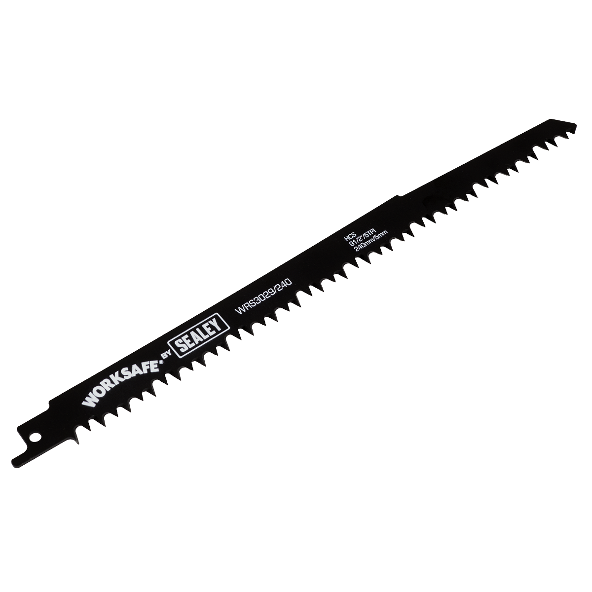 Sealey WRS3029/240 Reciprocating Saw Blade for Wood 240mm 5tpi - Pack of 5