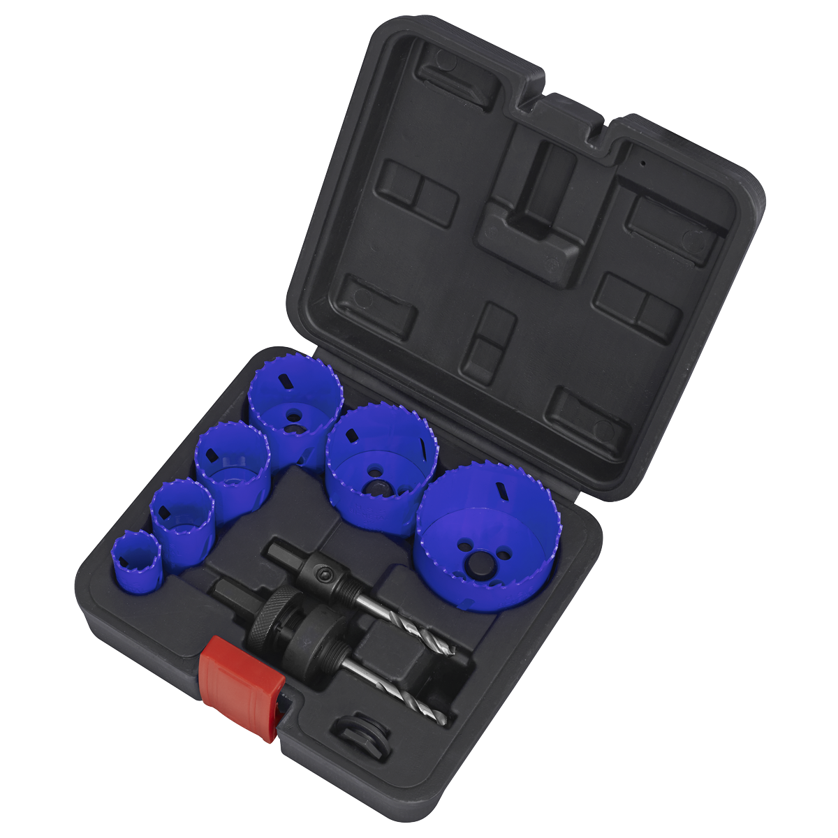 Sealey WSEHSK Electrician's Hole Saw Kit 9pc