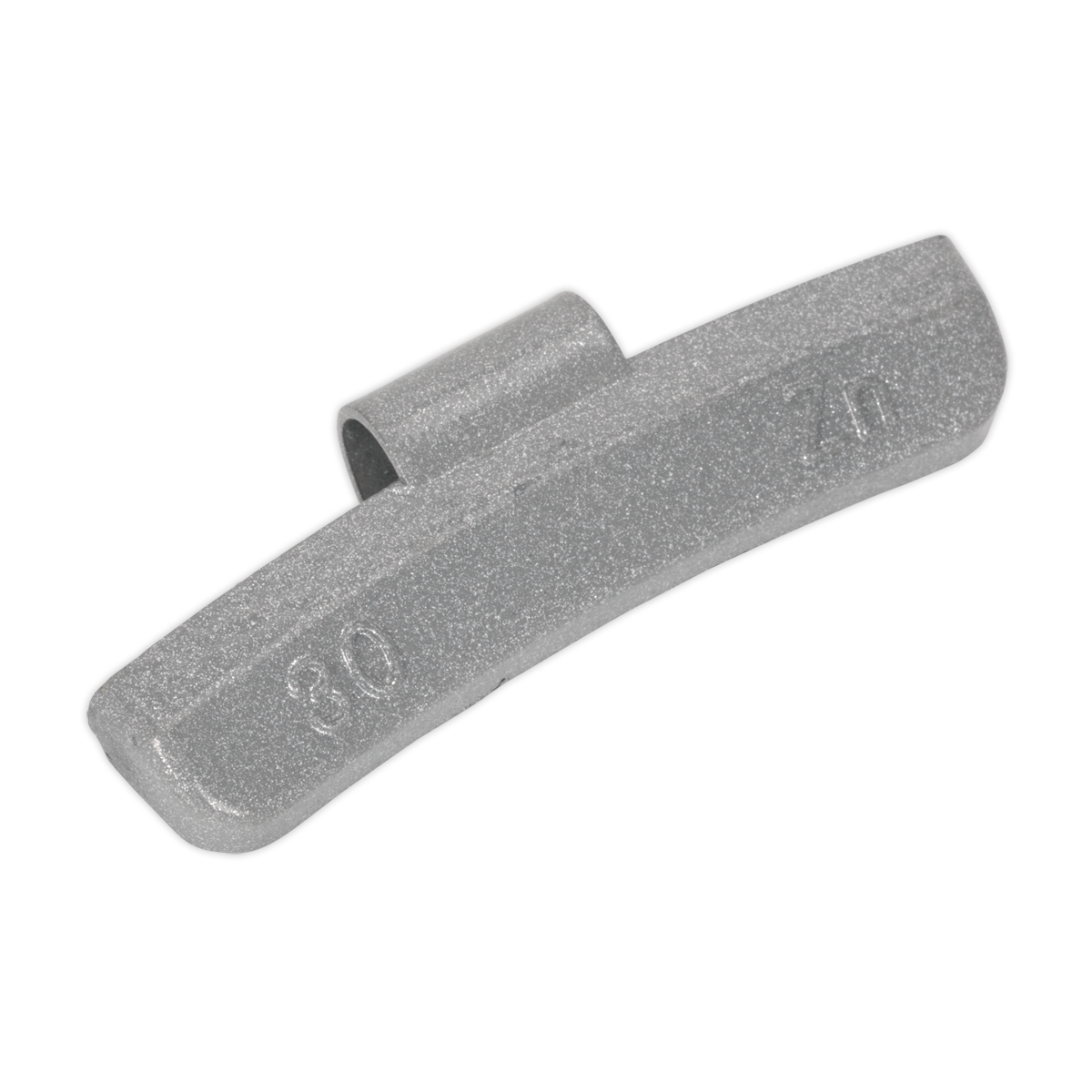 Sealey WWAH30 Wheel Weight 30g Hammer-On Plastic Coated Zinc for Alloy Wheels Pack of 100