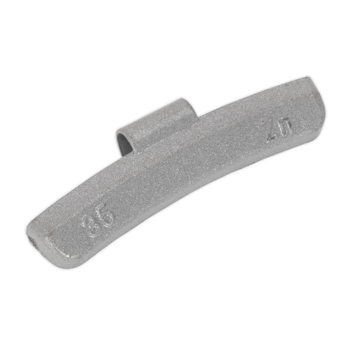 Sealey WWAH35 Wheel Weight 35g Hammer-On Plastic Coated Zinc for Alloy Wheels Pack of 50