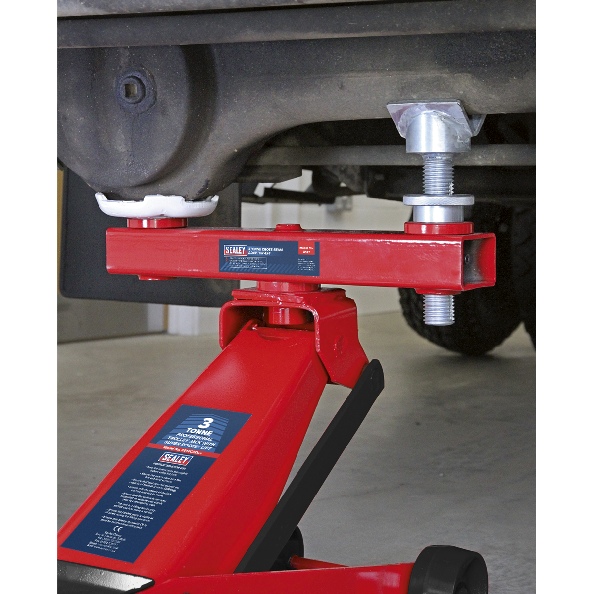 Sealey X137 Cross Beam Adaptor 3tonne 4x4