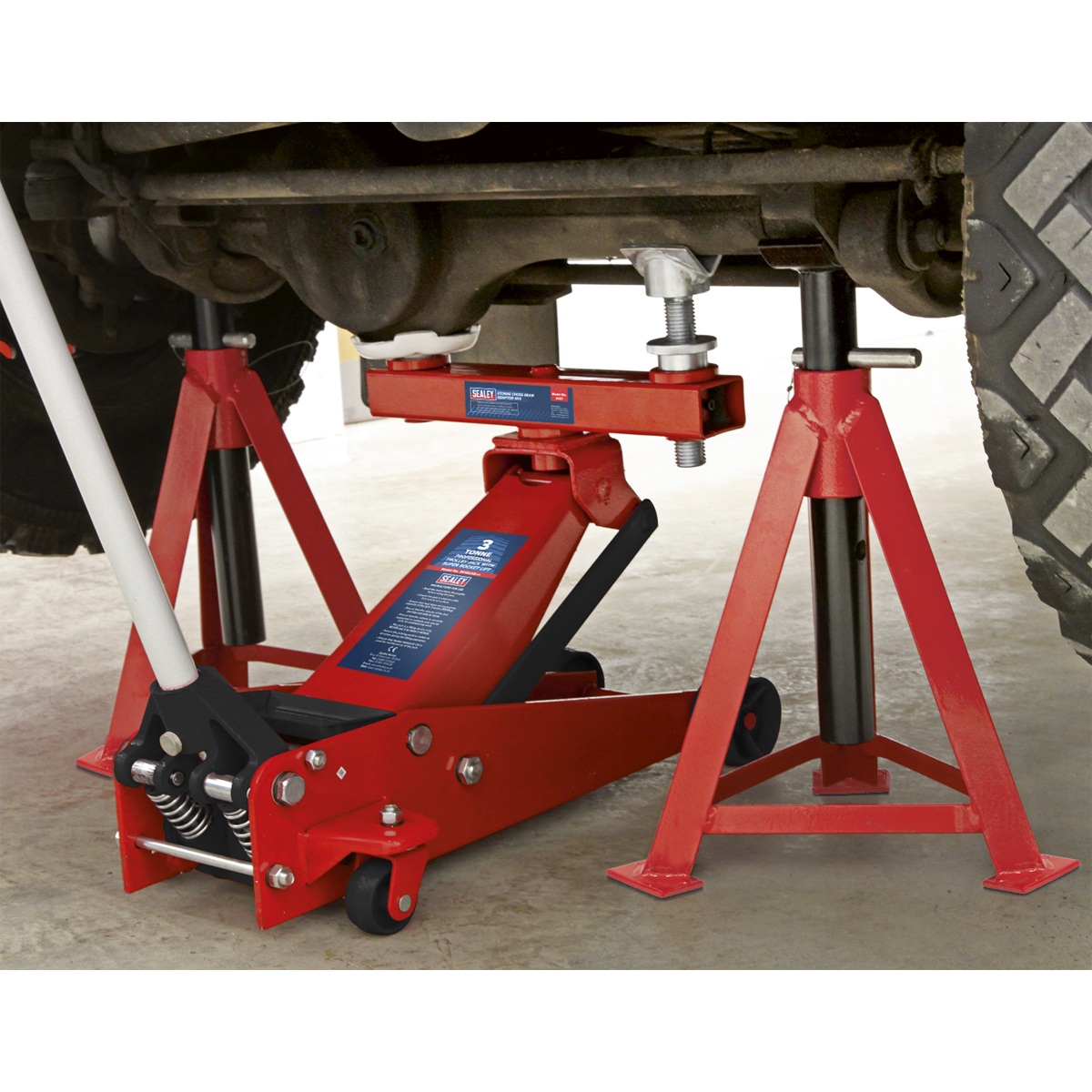 Sealey X137 Cross Beam Adaptor 3tonne 4x4