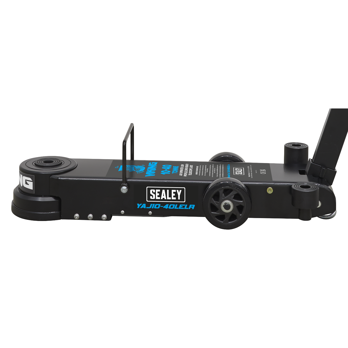 Sealey YAJ10-40LELR Viking Long Reach/Low Profile Air Operated Telescopic Jack 10-40 Tonne