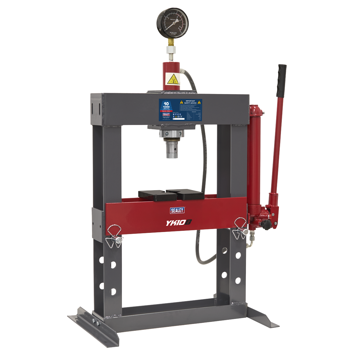 Sealey YK10B Hydraulic Bench Type Press 10 Tonne