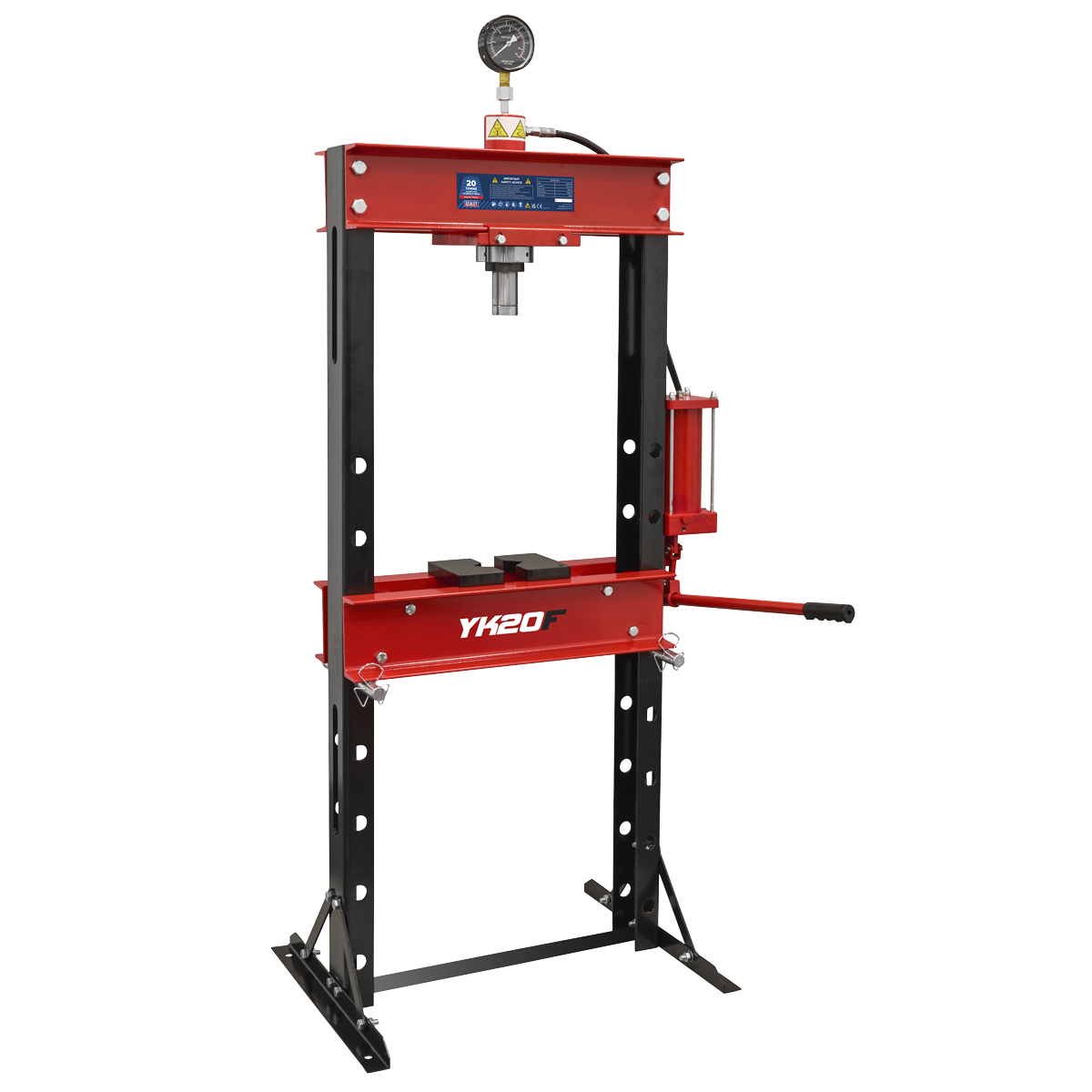 Sealey YK20F Hydraulic Press 20 Tonne Floor Type