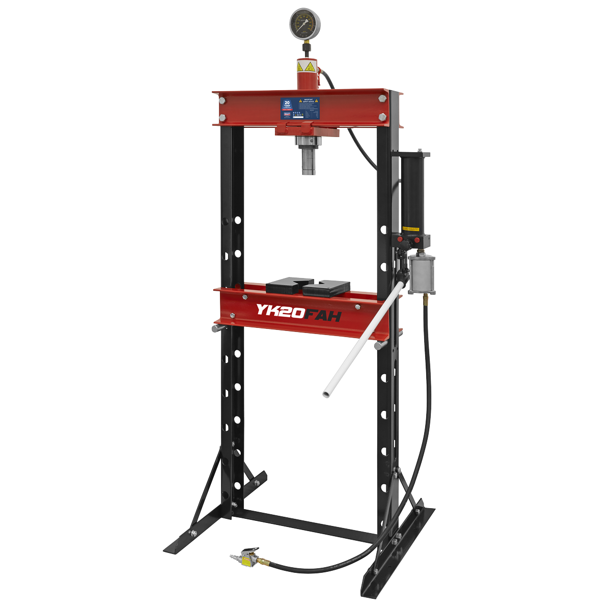 Sealey Air/Hydraulic Press 20 Tonne Floor Type