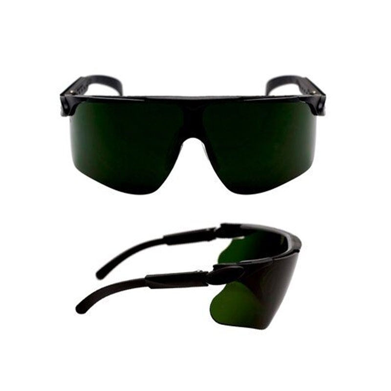 3M Maxim Safety Glasses, Black/Grey frame, DX, Welding Shade 3 Lens, 13323