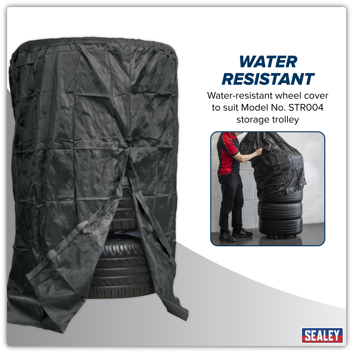 Sealey STR.C Cover for Wheel Storage Trolleys