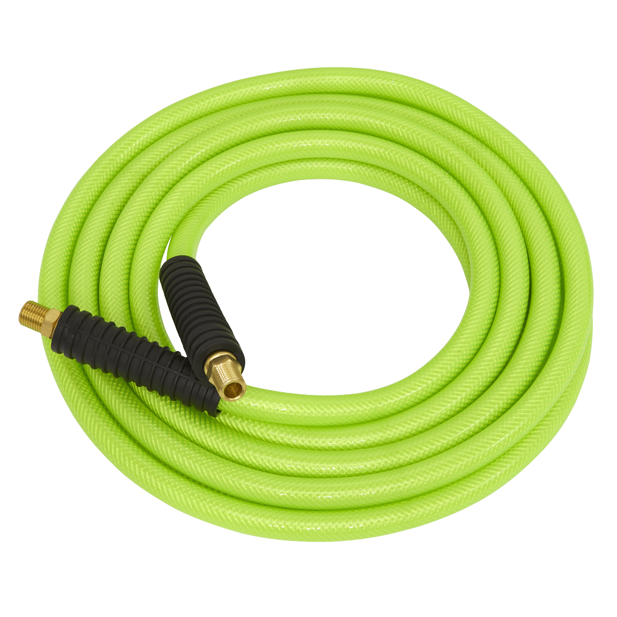Sealey AHFC20 Air Hose High-Visibility 20m x 8mm with 1/4"BSP Unions