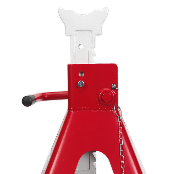 Sealey AAS10000 Axle Stands (Pair) 10tonne Capacity per Stand Auto Rise Ratchet