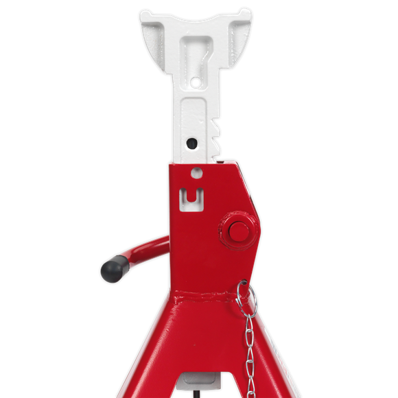 Sealey AAS3000 Axle Stands (Pair) 3tonne Capacity per Stand Auto Rise Ratchet