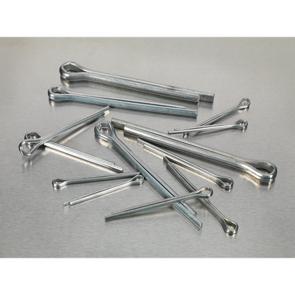 Sealey AB003SP Metric/Imperial Split Pin Assortment 230pc - Large Sizes